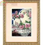 Dimensions 6929 - Lace And Roses