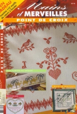 Mains & Merveilles Point de Croix - No.41 - March-April 2004 - French