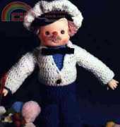 Yarnhead Doll Ice Cream Man