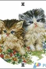 DOME/Istitch 270106 Romantic Cat PCS
