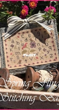 The Scarlett House - Spring Fling Stitching Bag