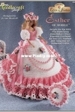 The Needlecraft Shop - 992541 - Crochet Ladies of Fashion - Jo Ann Maxwell - Esther - Russian - Translated