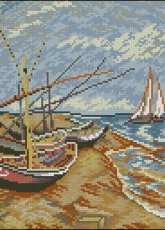 Wonderful Moments C-154-1 Van Gogh-Boats