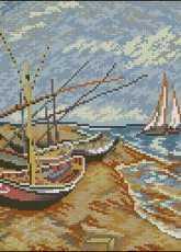 Wonderful Moments C-154-1 Van Gogh-Boats