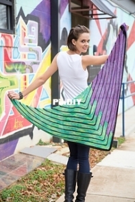 Staggered Shawl by Amy Gunderson