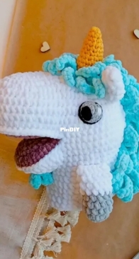 Amiyarn Crochet Designs - Puppet Unicorn - Spanish/English