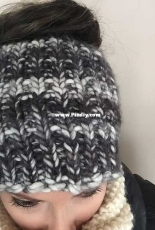 Grael Messy Bun Hat by Lavi V -Free