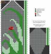 Unhinged Knitter Ladybug Mittens