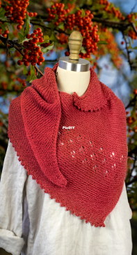 Firethorn Shawl by Skacel Knitting-Free