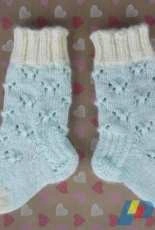 Lacy Baby Socks by Miss de Reuver- English-German