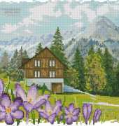 Crocuses in Alps from Hafty Polskie Igla Malowane 6 2012 XSD