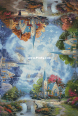 Bozenka 1001 -  Four Seasons -Kinkade