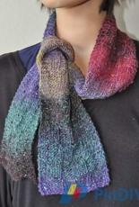 Danube DK Vevetian Scarf by Susan Druding /Crystal Palace Yarns-Free