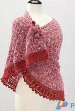 Willow Yarns- W00072-Wild Roses Shawl  by Rae Blackledge-Free