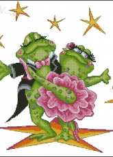 Design Works 2776 - Dancing Frogs
