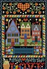 Love House from Cross Country Stitching October 2010