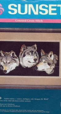 Dimensions Sunset - 13576 Wolf Trio XSD