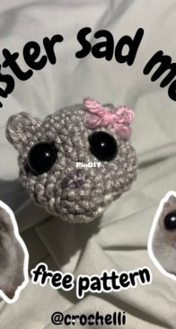 Crochelli - Hamster sad meme - Free