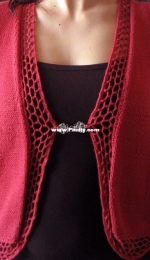 Adriafil AD39 Madeleine Cardigan by Adriafil -English,Italian-Free