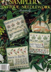 Sampler and Antique Needlework Quarterly SANQ - Vol.29 - Winter 2002