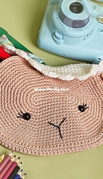 Atelié Pingouin - Lamb bag - Bolsa infantil ovelha - Portuguese - Free
