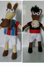 Delen Artesanato - Mimadu Lebrancas - Cavalinho do  Flamengo -Portuguese