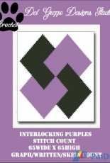 Del Guzzo Designs Studio - Tammy Del Guzzo - Interlocking Purples