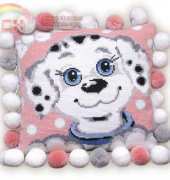 Riolis 370  Dalmatian Pillow PCS