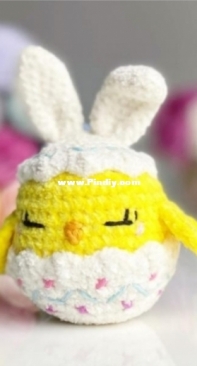 Catknit - Catharina U - Chick in Easter Egg  - Free