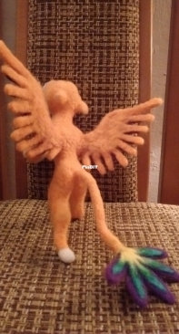 Almost  Skylar - almost Jaquin (needle felting)