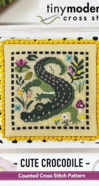 Tiny Modernist - TM25-12 - Cute Crocodile