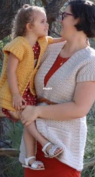 Winding Road Crochet - Lindsey Dale - Crochet  Short Sleeve Cardigan - Free