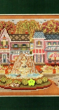 Mill Hill MH14-2315 Buttons and Beads Spring Series - Main Street - Town Square