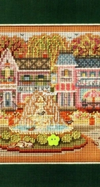 Mill Hill MH14-2315 Buttons and Beads Spring Series - Main Street - Town Square