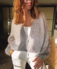 MINI cardigan by Vera Odintsova  - Russian