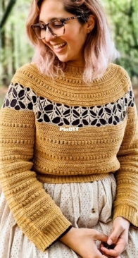 Nomad Stitches - Sandra Gutiérrez - Ginkgo Pullover