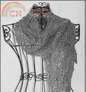 Wabenschal by Birgit Freyer-Eng,German-Free