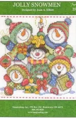 Imaginating 2570 - Jolly Snowmen by Joan Elliott PCS
