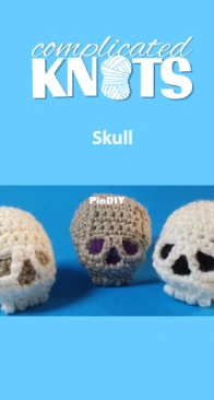 Complicated Knots - Kylie Slee - Skull