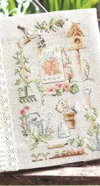 Cahier de Jardin by V. Enginger from De Fil en Aiguille DFEA 06 XSD