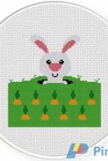 Daily Cross Stitch - Bunny Garden