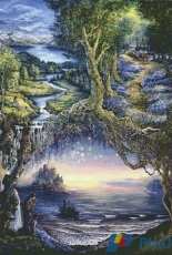 HAED HAEJW 129709 Three Wishes by Josephine Wall