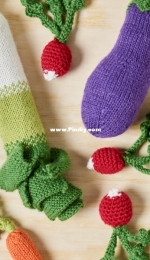 Spotlight - Knitted Vegetables - Free