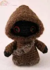 Lucy Ravenscar - Lucy Collin - Star Wars Mini Amigurumi Jawa