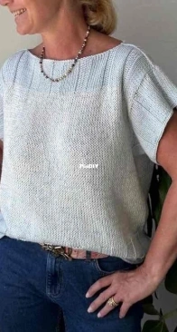 Easy Peasy Rose Tee by Katrine Hannibal for Önling
