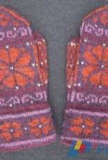 Bloom Mittens by Maschas Maschen -Eng.,German-Free