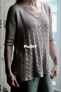 Grace Silk Tee by Andrea Yetman English French  free