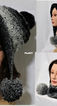 Donelda Higgins - Frozen Snow Hat Warmer 5 Original and Convertible - 2018