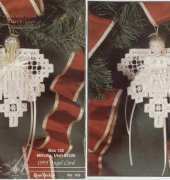 Cross N Patch 103 - 1995 Angel Card by Emie Bishop  - Hardanger