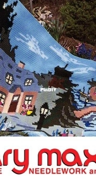 Mary Maxim - English Cottage Afghan